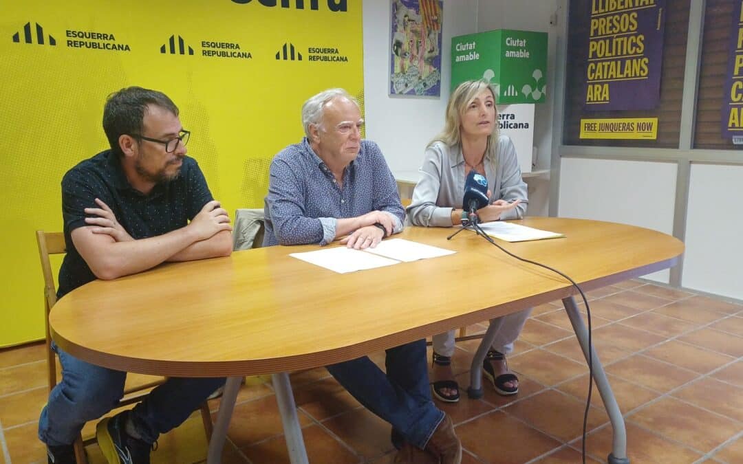 ERC renova part del seu grup municipal amb l’entrada de dos nous regidors i un canvi de portaveu